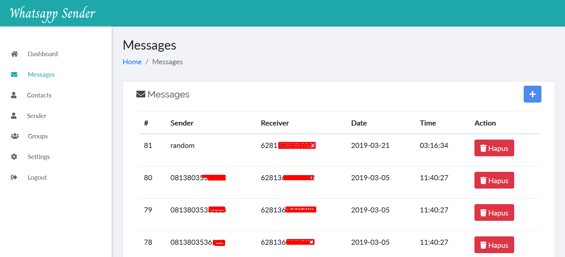 Image for Whatsapp Bot Sender