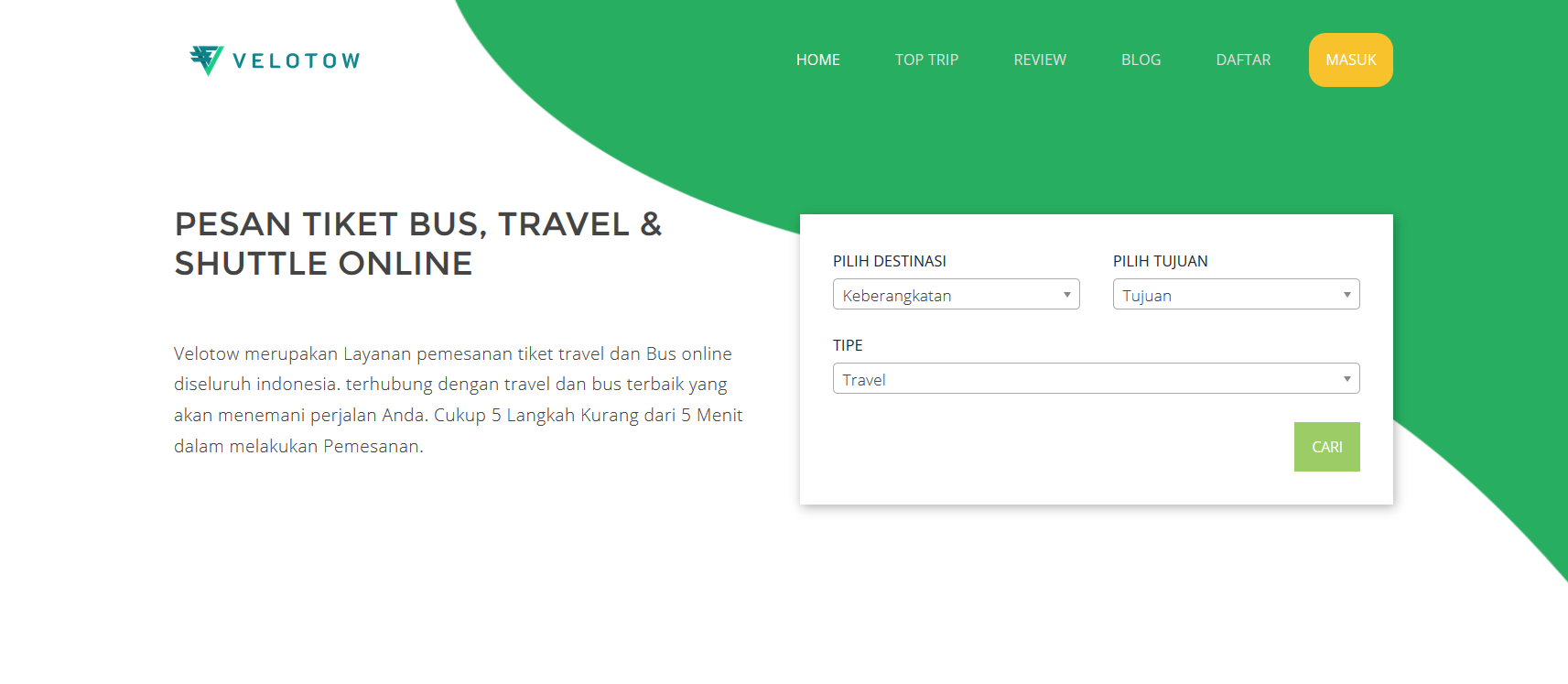 Image for Travel Agency Website