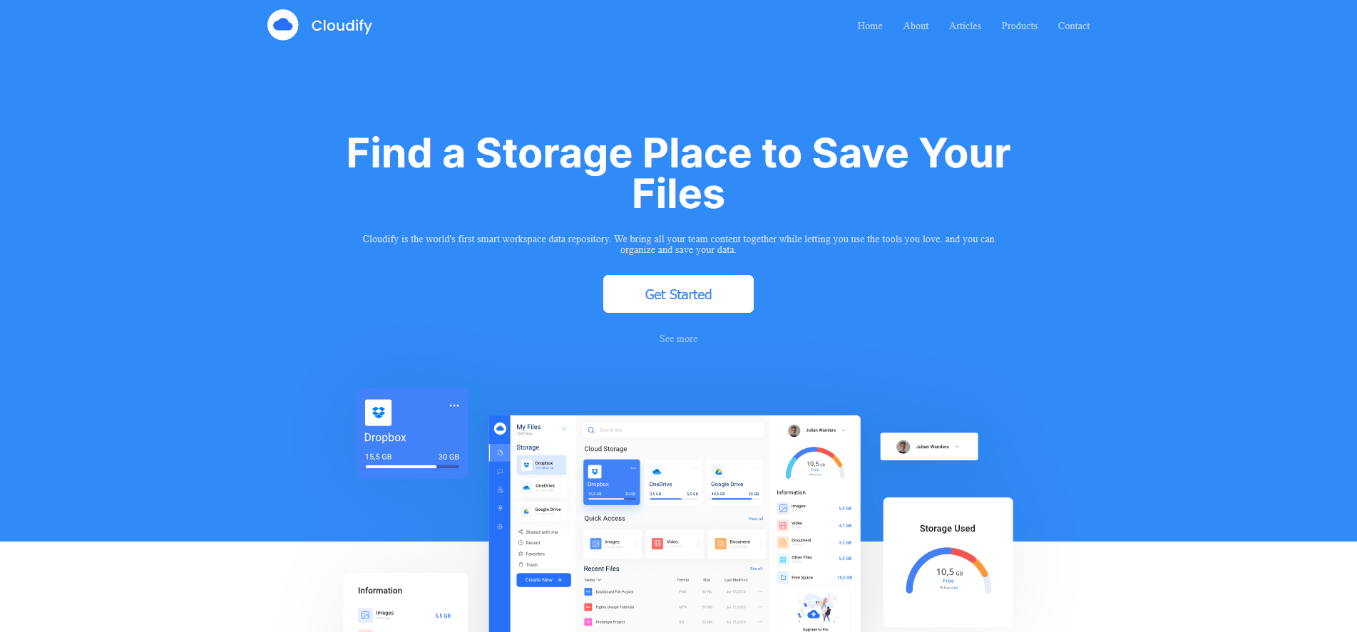 Image for Cloudify Wordpress Theme