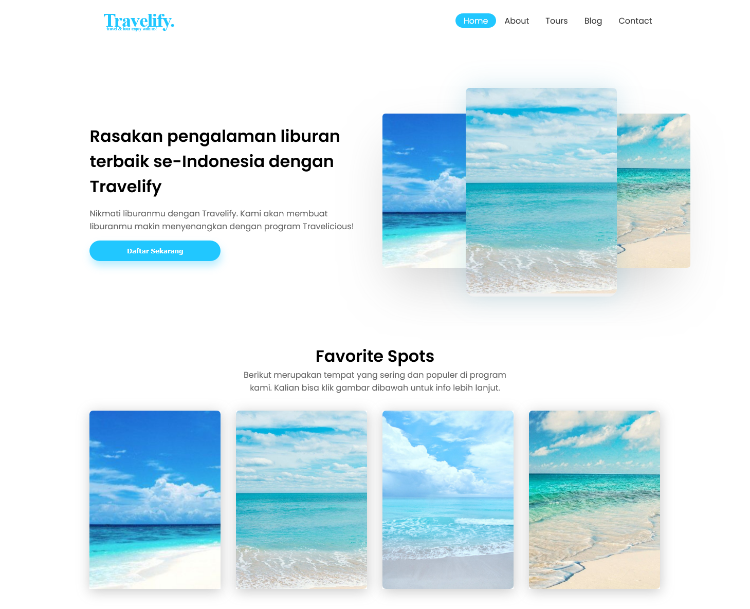 Image for Travelify Landing Wordpress Theme